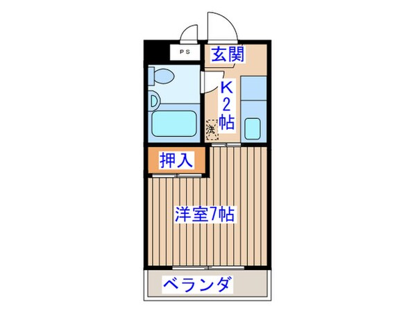 柴田ビルの物件間取画像